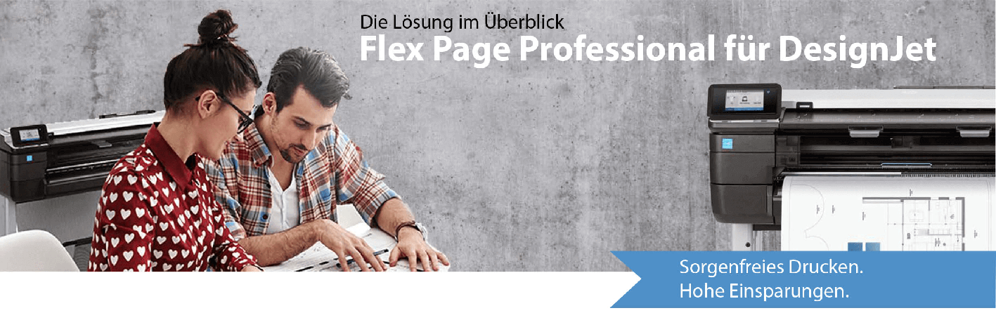 DesignJet Flex Page Vereinbarung